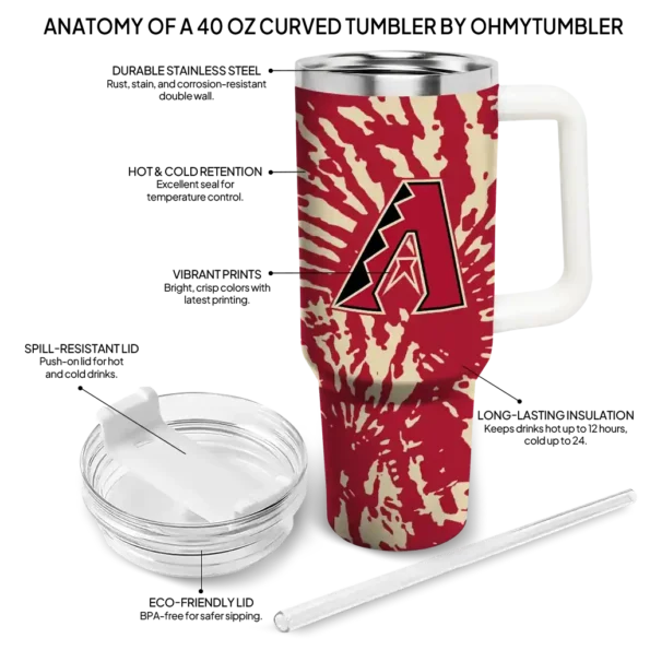 personalized arizona diamondbacks burst swirl red curved tumbler new arrival 1 1 1 1.webp