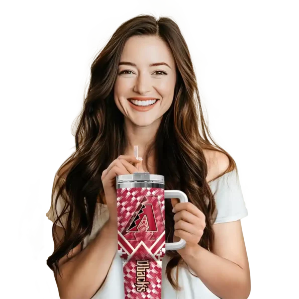 personalized arizona diamondbacks chevron angle red curved tumbler premium grade 1 1 1 1.webp