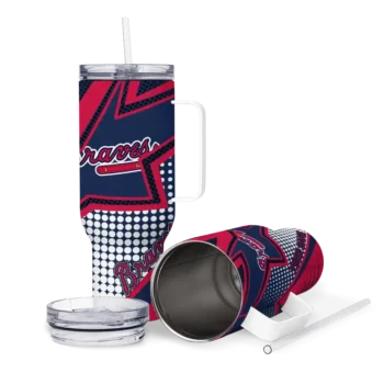 personalized atlanta braves arrow burst navy curved tumbler high quality 1 1.webp