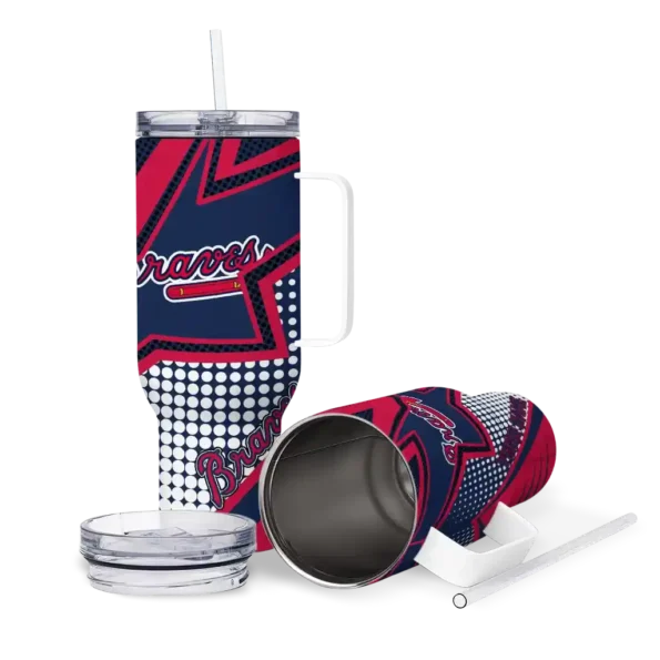 personalized atlanta braves arrow burst navy curved tumbler high quality 1 1.webp