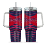 personalized atlanta braves chevron layers navy curved tumbler best selling 1 1.webp