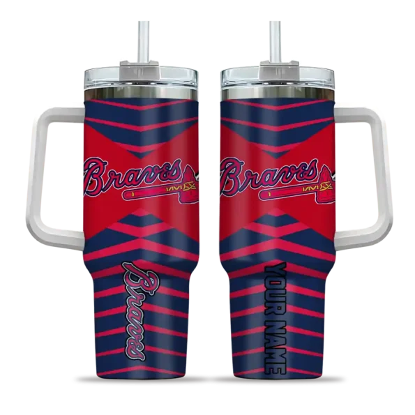 personalized atlanta braves chevron layers navy curved tumbler best selling 1 1.webp