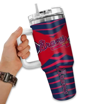 personalized atlanta braves chevron layers navy curved tumbler fashion forward 1 1.webp