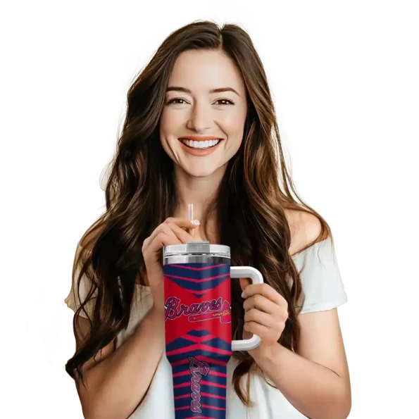 personalized atlanta braves chevron layers navy curved tumbler premium grade 1 1.webp