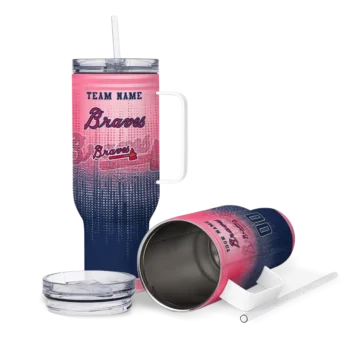 personalized atlanta braves gradient dots navy curved tumbler high quality 1 1.webp