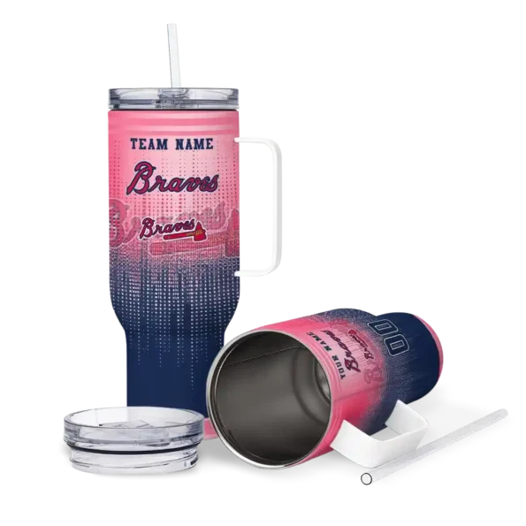 personalized atlanta braves gradient dots navy curved tumbler high quality 1 1.webp