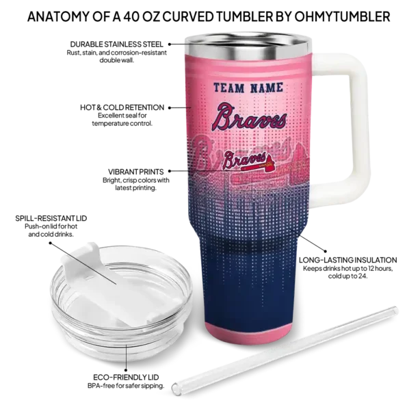 personalized atlanta braves gradient dots navy curved tumbler new arrival 1 1.webp