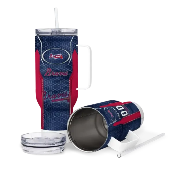 personalized atlanta braves hexagon armor navy curved tumbler high quality 1 1.webp