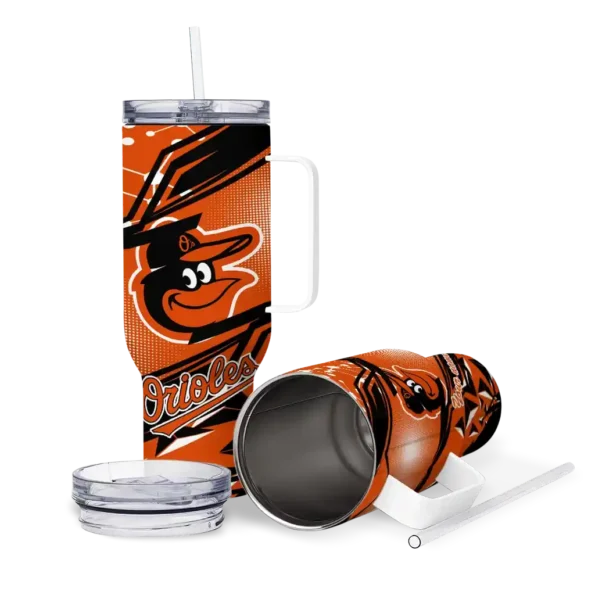 personalized baltimore orioles abstract paths orange curved tumbler high quality 1 1.webp