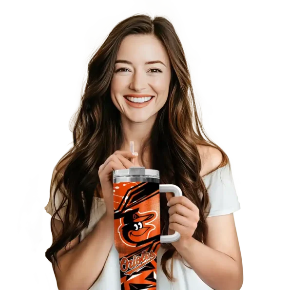 personalized baltimore orioles abstract paths orange curved tumbler premium grade 1 1.webp