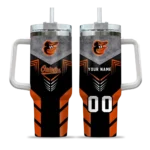 personalized baltimore orioles arrow armor orange black curved tumbler best selling 1 1.webp