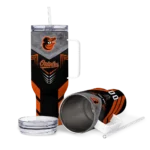 personalized baltimore orioles arrow armor orange black curved tumbler best selling 1 1.webp