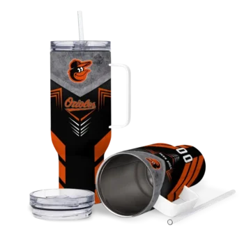 personalized baltimore orioles arrow armor orange black curved tumbler high quality 1 1.webp
