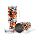 personalized baltimore orioles camo mashup orange white curved tumbler best selling 1 1.webp