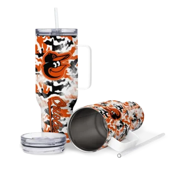 personalized baltimore orioles camo mashup orange white curved tumbler high quality 1 1.webp