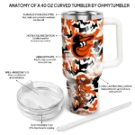personalized baltimore orioles camo mashup orange white curved tumbler best selling 1 1.webp