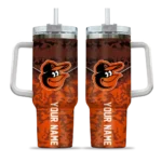 personalized baltimore orioles chevron stripe orange curved tumbler best selling 1 1.webp