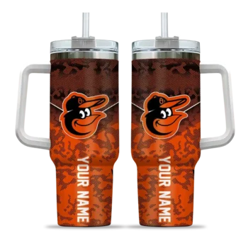 personalized baltimore orioles chevron stripe orange curved tumbler best selling 1 1.webp