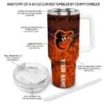 personalized baltimore orioles chevron stripe orange curved tumbler best selling 1 1.webp