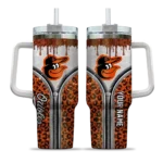 personalized baltimore orioles leopard zipper orange curved tumbler best selling 1 1.webp