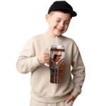 personalized baltimore orioles leopard zipper orange curved tumbler best selling 1 1.webp