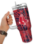 personalized boston red sox burst swirl red curved tumbler best selling 1 1.webp
