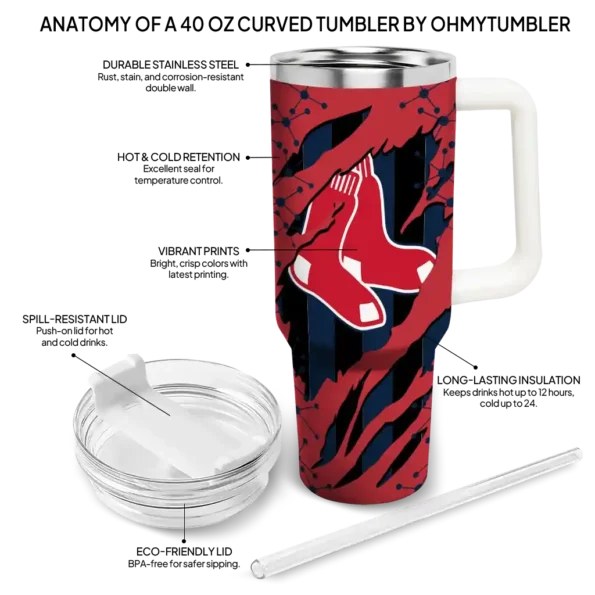 personalized boston red sox claw cut red black curved tumbler new arrival 1 1.webp