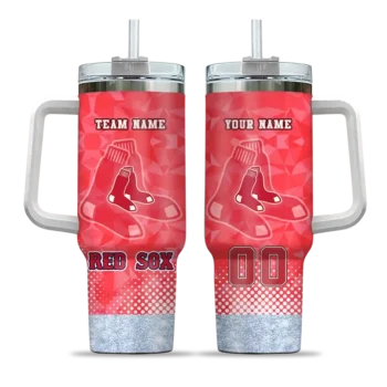 personalized boston red sox geometric prism red curved tumbler best selling 1 1.webp