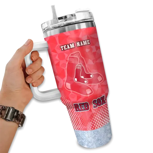 personalized boston red sox geometric prism red curved tumbler fashion forward 1 1.webp