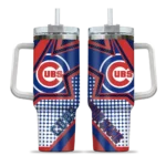 personalized chicago cubs arrow burst blue curved tumbler best selling 1 1.webp