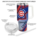 personalized chicago cubs arrow burst blue curved tumbler best selling 1 1.webp
