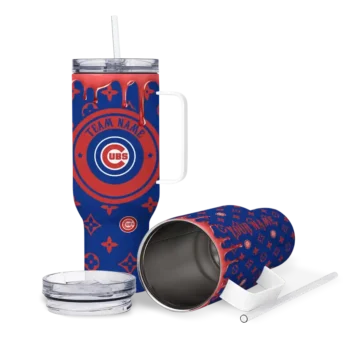 personalized chicago cubs bullseye drips blue curved tumbler high quality 1 1.webp