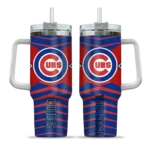 personalized chicago cubs chevron layers blue curved tumbler best selling 1 1.webp
