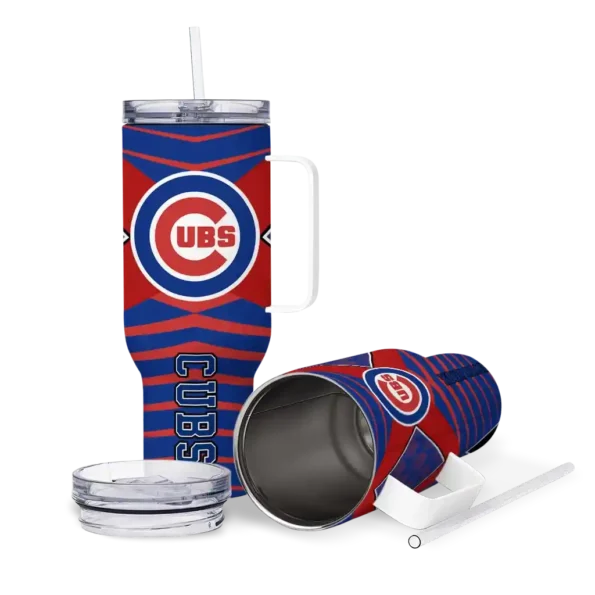 personalized chicago cubs chevron layers blue curved tumbler high quality 1 1.webp