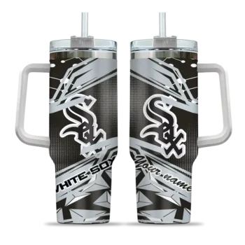personalized chicago white sox abstract paths black curved tumbler best selling 1 1.webp