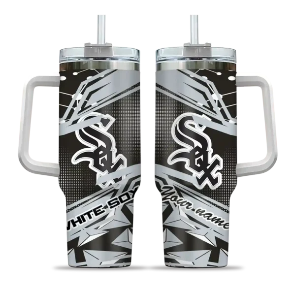 personalized chicago white sox abstract paths black curved tumbler best selling 1 1.webp