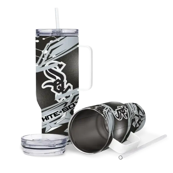 personalized chicago white sox abstract paths black curved tumbler high quality 1 1.webp