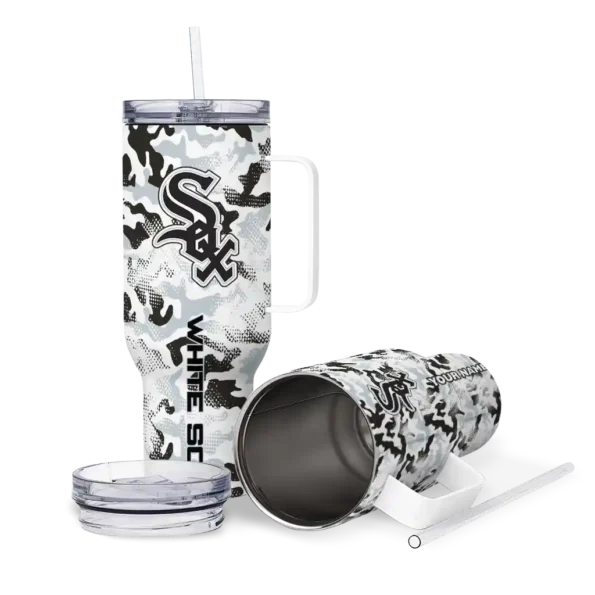 personalized chicago white sox camo mashup black white curved tumbler high quality 1 1.webp