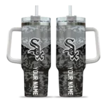 personalized chicago white sox chevron stripe black curved tumbler best selling 1 1.webp