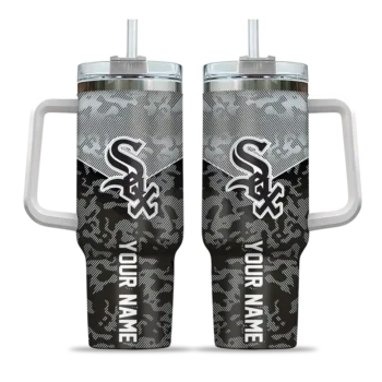 personalized chicago white sox chevron stripe black curved tumbler best selling 1 1.webp