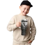 personalized chicago white sox leopard zipper black curved tumbler best selling 1 1.webp