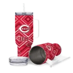 personalized cincinnati reds bold diamonds red curved tumbler best selling 1 1.webp