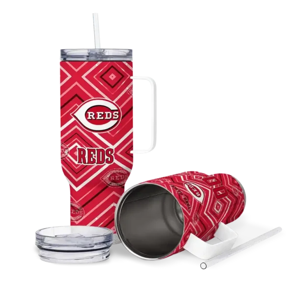 personalized cincinnati reds bold diamonds red curved tumbler high quality 1 1.webp