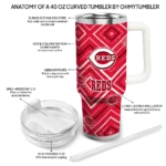 personalized cincinnati reds bold diamonds red curved tumbler best selling 1 1.webp