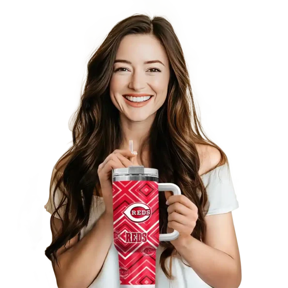 personalized cincinnati reds bold diamonds red curved tumbler premium grade 1 1.webp