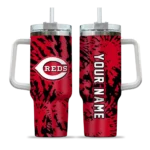 personalized cincinnati reds burst swirl red curved tumbler best selling 1 1.webp