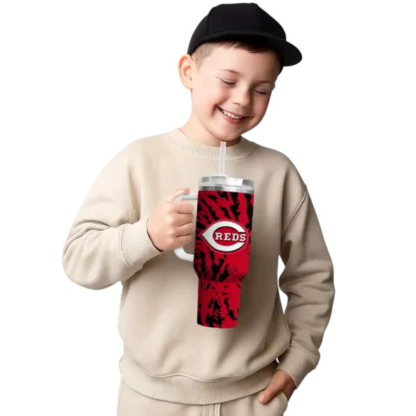 personalized cincinnati reds burst swirl red curved tumbler latest model 1 1.webp