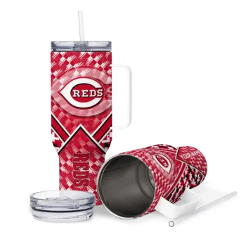 personalized cincinnati reds chevron angle red curved tumbler high quality 1 1.webp