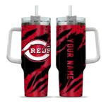personalized cincinnati reds claw cut red black curved tumbler best selling 1 1.webp