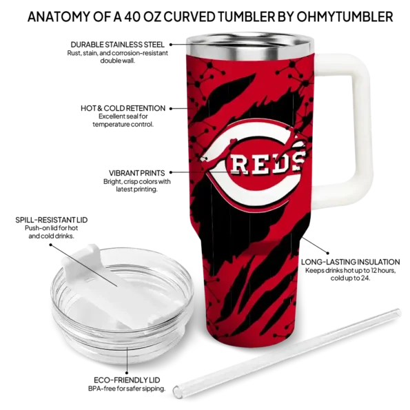 personalized cincinnati reds claw cut red black curved tumbler new arrival 1 1.webp
